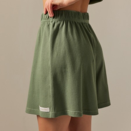 Home suit (shirt and shorts) SL Home p. M, olive-5