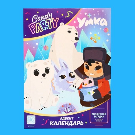 Advent calendar Candy Party Umka, 55 g-1