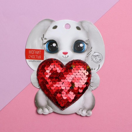 Magnet "Bunny", heart-1