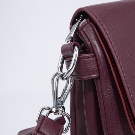 Bag-mixer on lightning, burgundy color-4
