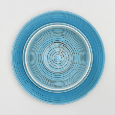 Elrington ceramic dishes. Sea evening ", 16 items-2