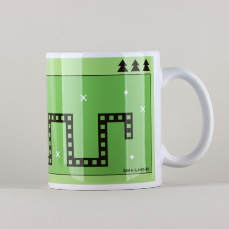 New Year. Ceramic "snake" mug, 320 ml-2