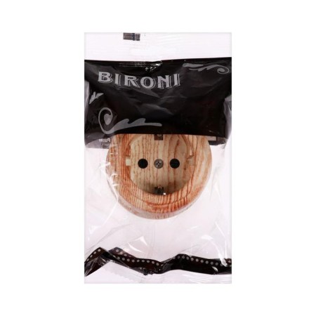 Bironi socket, with salary, plastic, pine color-2
