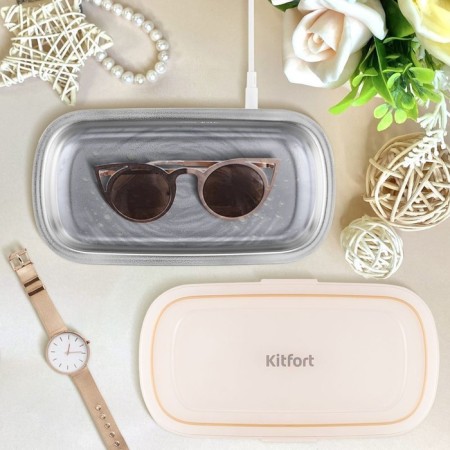 Ultrasonic sink KitFort KT-6063, 20 W, 450 ml, cord 1.4 m-1