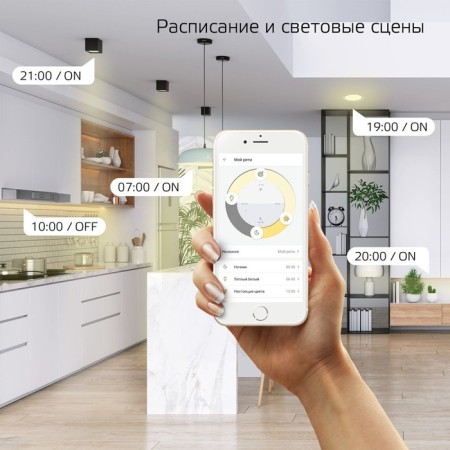 Smart lamp Gauss Smart Home C35 E14 4.5W 495LM (1230112)-4