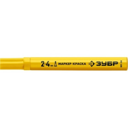 Marker-painting bison professional 06325-5, round, yellow, 2-4 mm-1