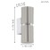 Bra Passa, 2x3.3W GU10, 3000K, 480LM, Nickel color