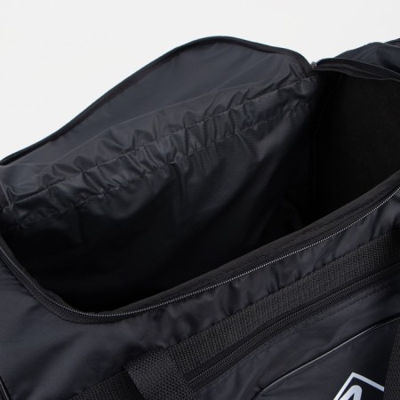 Sports bag, lightning department, 3 outer pockets, long belt, black color-2