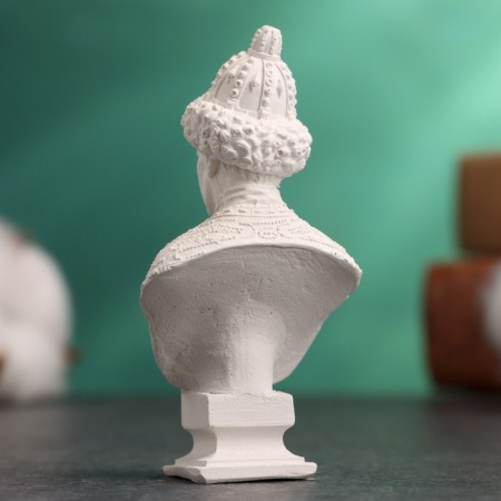 Bust "Tsar Alexei Mikhailovich" Bely, 4x2x7cm-2