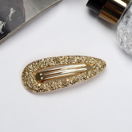 Clothing machine for hair "Liberti Lava" Invisible, 2.5x7 cm, gold