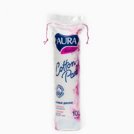AURA cotton wheels made of 100% cotton, 100 pcs.