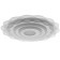 Люстра с ПДУ 02001/1 59Вт LED 3000-6000К, белый, 50х50х11 см