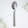 A teaspoon spoon with an engraving “Favorite Grandmother”, on a gift postcard, 3 x 14 cm.