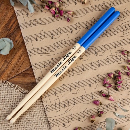 Drum sticks Music Life, 7a, maple, blue