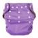 Panties-scammer, reusable, carbon-bamboo fabric, purple color, from 0-36 months.
