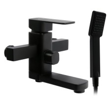 Accoona A6322F bath mixer, silumin, 35 mm cartridge, short spout, black