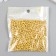 Beads for creativity wood "yellow" d = 0.4 cm set 20 grams
