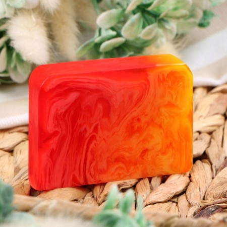 SPA soap - care for the bath and sauna "Grapefruit and Lemongrass" Dobroparov Handmade 80 grams-2