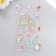 Sticker of rhinestones plastic "Unicorn" MIX 19x9 cm