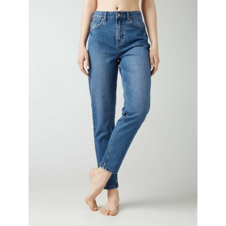Women's jeans with a high landing CONTE Elegant Relaxed Mom, size M, color MID Blue-8
