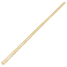 Gymnastic stick, wooden, 1 m, beige color