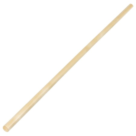 Gymnastic stick, wooden, 1 m, beige color