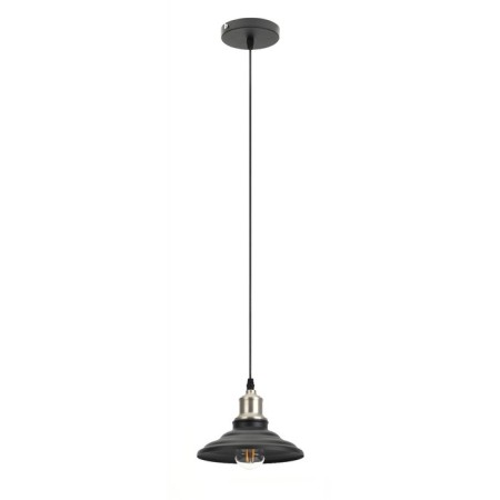 Lamp PL4 BK/BN Metal E27 60W H-pLAFON 13 cm, suspension 80 cm, black-5