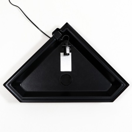 Aquarium "Delta" corner with a lid, 40 liters, 39 x 39 x 36/41.5 cm, black-5
