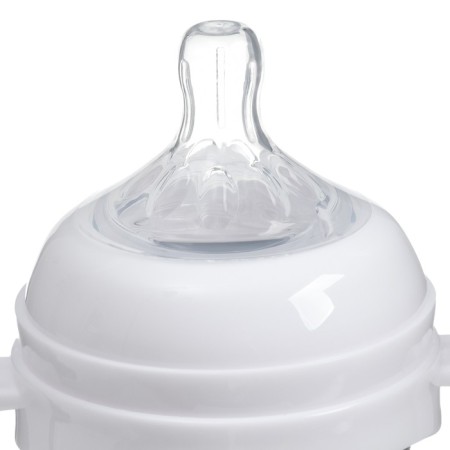 A bottle for feeding Ø50 shg 120 ml., Glass, white color-4