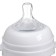 A bottle for feeding Ø50 shg 120 ml., Glass, white color