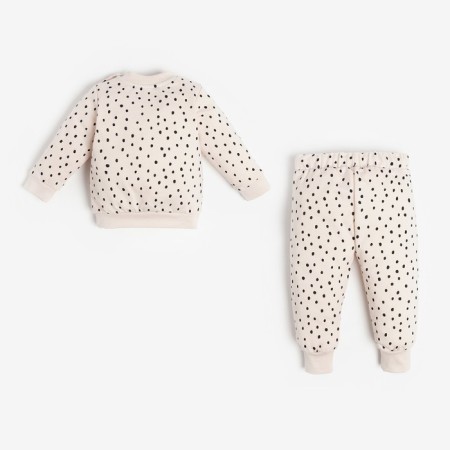 Set: jumper and pants crumb I am KISA, height 86-92 cm, beige color-3