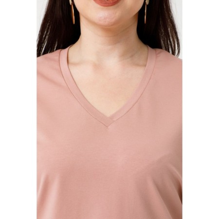 Female T -shirt, size 66, powder color-5