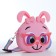 Bag's bag with a zipper "chosen", pink color