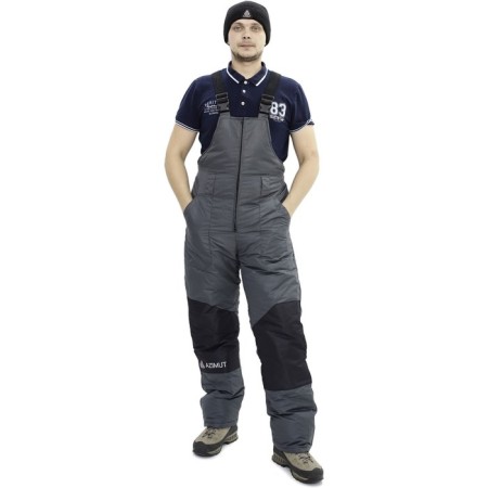 Costume "Winter Hill", Taslan, Size 52, Gray Color/Black-6