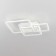 Ceiling CITILUX "Trinity" CL238230E, 65.5x51x11 cm, 3x23.3W, LED, Color White