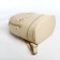 Women's backpack made of artificial leather with lightning, 1 pocket, milk color
