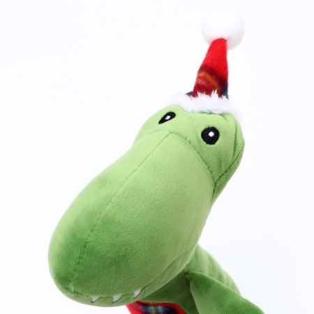 Soft toy for dogs "dino" with a squeak, 35 x 16 cm-4