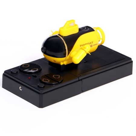 Submarine Radio -controlled "Batiscaf", light effects, yellow color-9