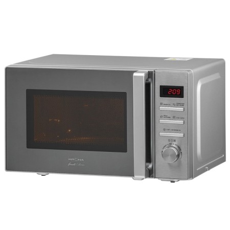 Microwave oven Krona Quantum 44 Mr/IX, 800 W, 20 l, 8 modes, gray-white-1