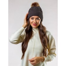 Female ISee hat, size 52-56, chocolate color