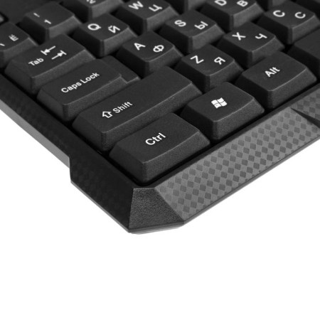 Keyboard set and Defender JakArta C-805 RU, Upper, Membram, 1600 DPI, USB, Black-3