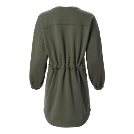 Women's dress Minaku: Casual Collection Khaki Color, Rr. 46-8