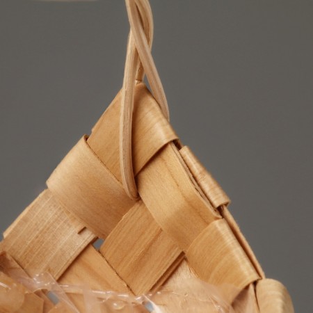 Wicker basket), 16 x 12.5 x 7 x 11.5/16.5 cm, sequoia-2