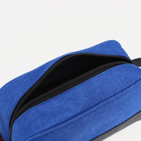 Lightning cosmetic bag, blue color-2