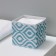 The storage box "Laguna", 14 × 14 × 14 cm, turquoise color