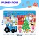 Puzzle "Blue Tractor. Happy New Year! ", 35 elements