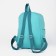 Baby backpack on lightning, 3 outer pockets, turquoise color