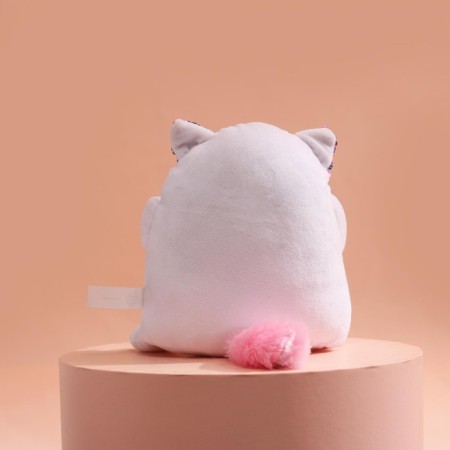 Soft toy with sequins "Owl", 17 cm x 9 cm x 15 cm-6
