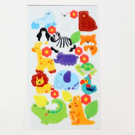 Fetter stickers "Animals", 11 x 18.5 cm, 25 pcs-1