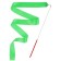 Ribbon for rhythmic gymnastics with a stick Grace dance, 4 m, green color